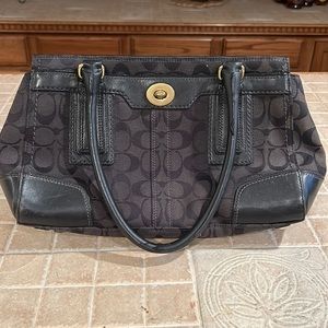 Black Coach Purse